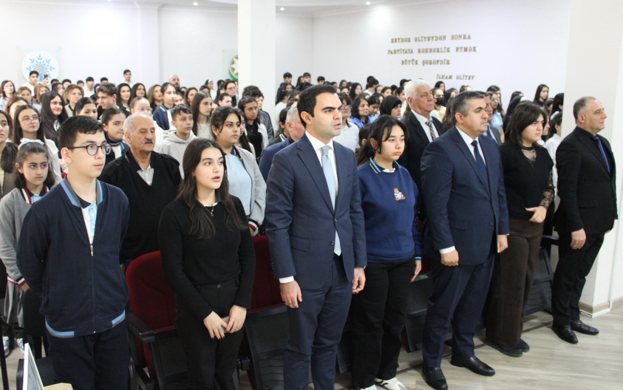 YAP Nizami rayon təşkilatı 20 yanvarla bağlı tədbir keçirdi - FOTOLAR